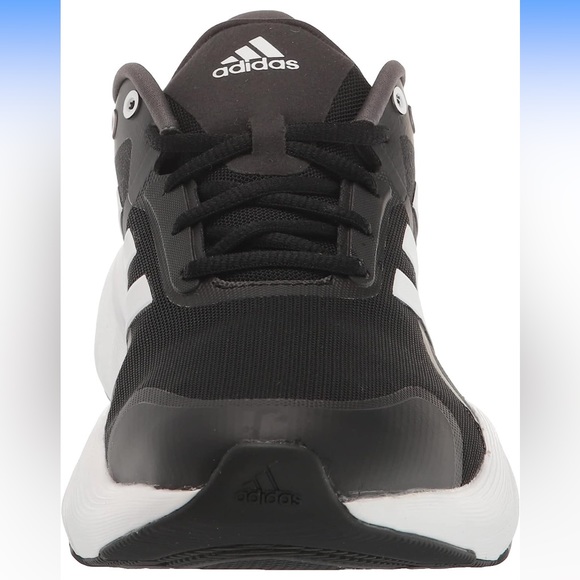 Adidas Women's Black and White Sneakers - Picture 8 of 11